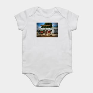 Old Service Station Baby Bodysuit